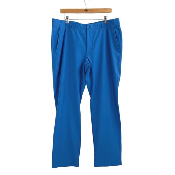 Under Armour Mens Size 40/30 Golf Pants Blue Performance Wear Outdoor Classic - Picture 1 of 6